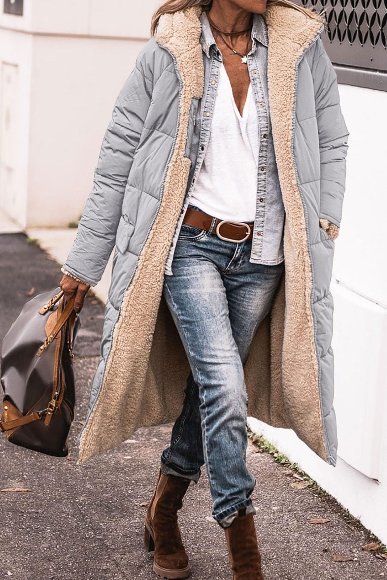 Talia | Elegant Reversible Trench Coat