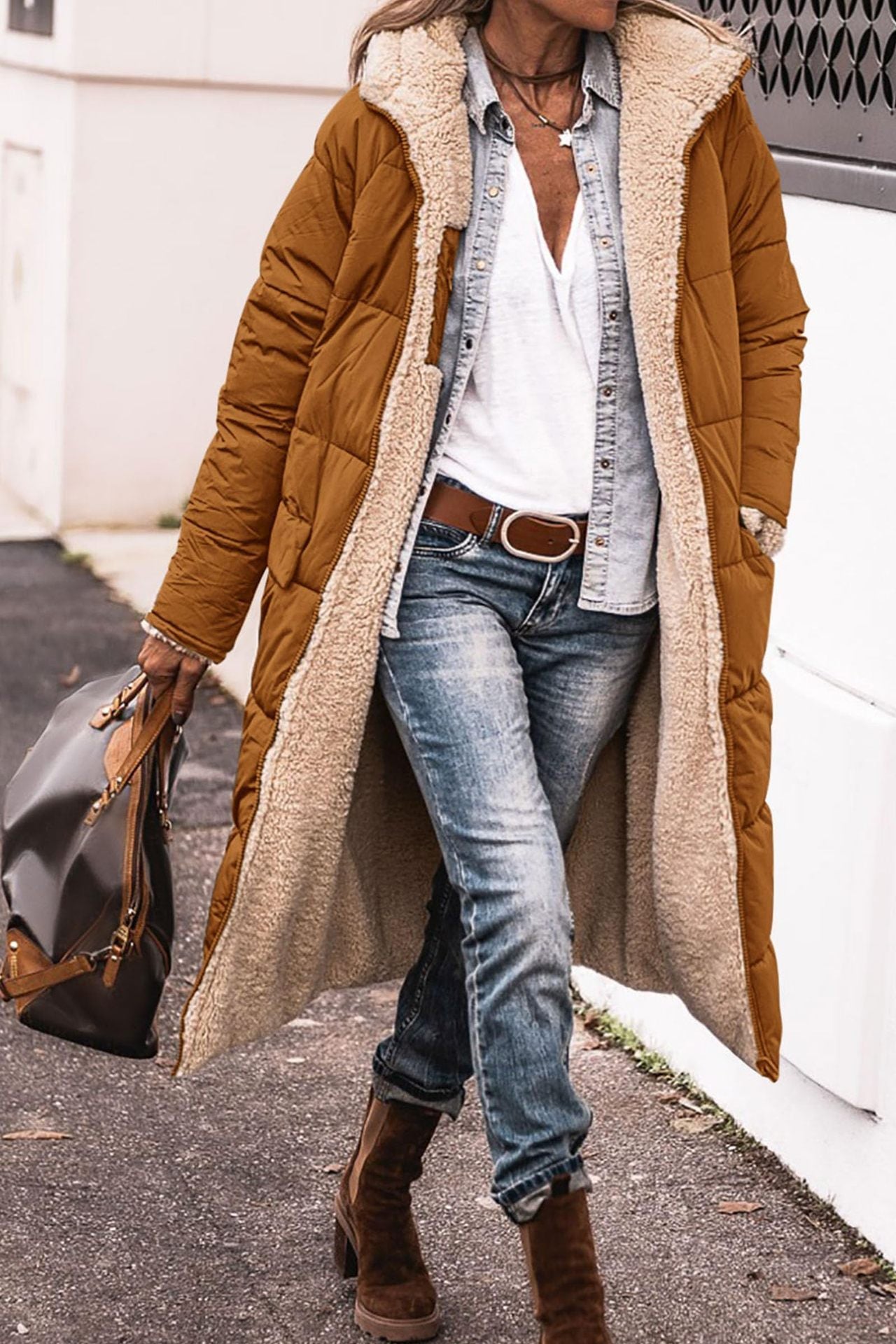 Talia | Elegant Reversible Trench Coat