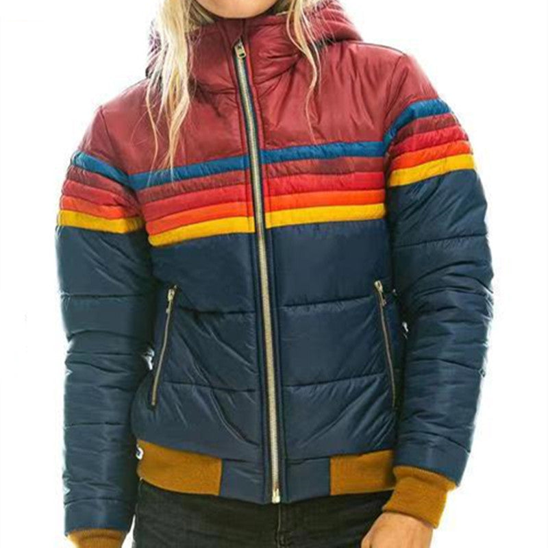Carly | Retro Parka With Faux Fur Hood