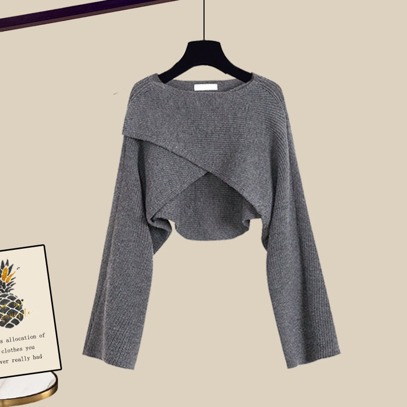 Kendall | Stylish knitted dress set 3pcs Sweater
